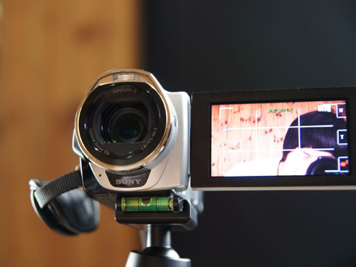 動画撮影用ビデオカメラ『HDR-CX500』